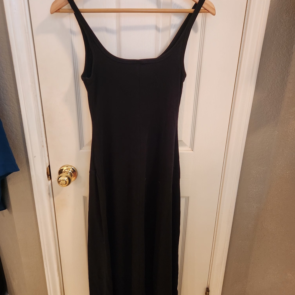 Old Navy Elegant Black Maxi Dress